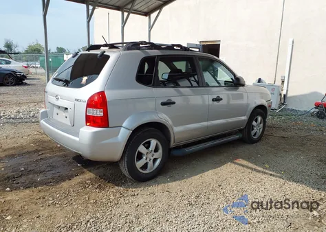 2006 Hyundai Tucson Gl из США, поврежденный, VIN KM8JM12B66U460662